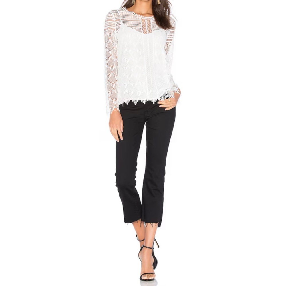 MOTHER Insider Crop Step Fray Jeans in Not Guilty Womens 28 - Picture 4 of 15